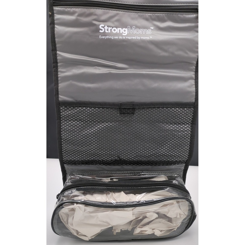 Similac Strong Moms Hanging Folding Makeup Toiletry Travel Organizer Bag Case - Picture 7 of 16